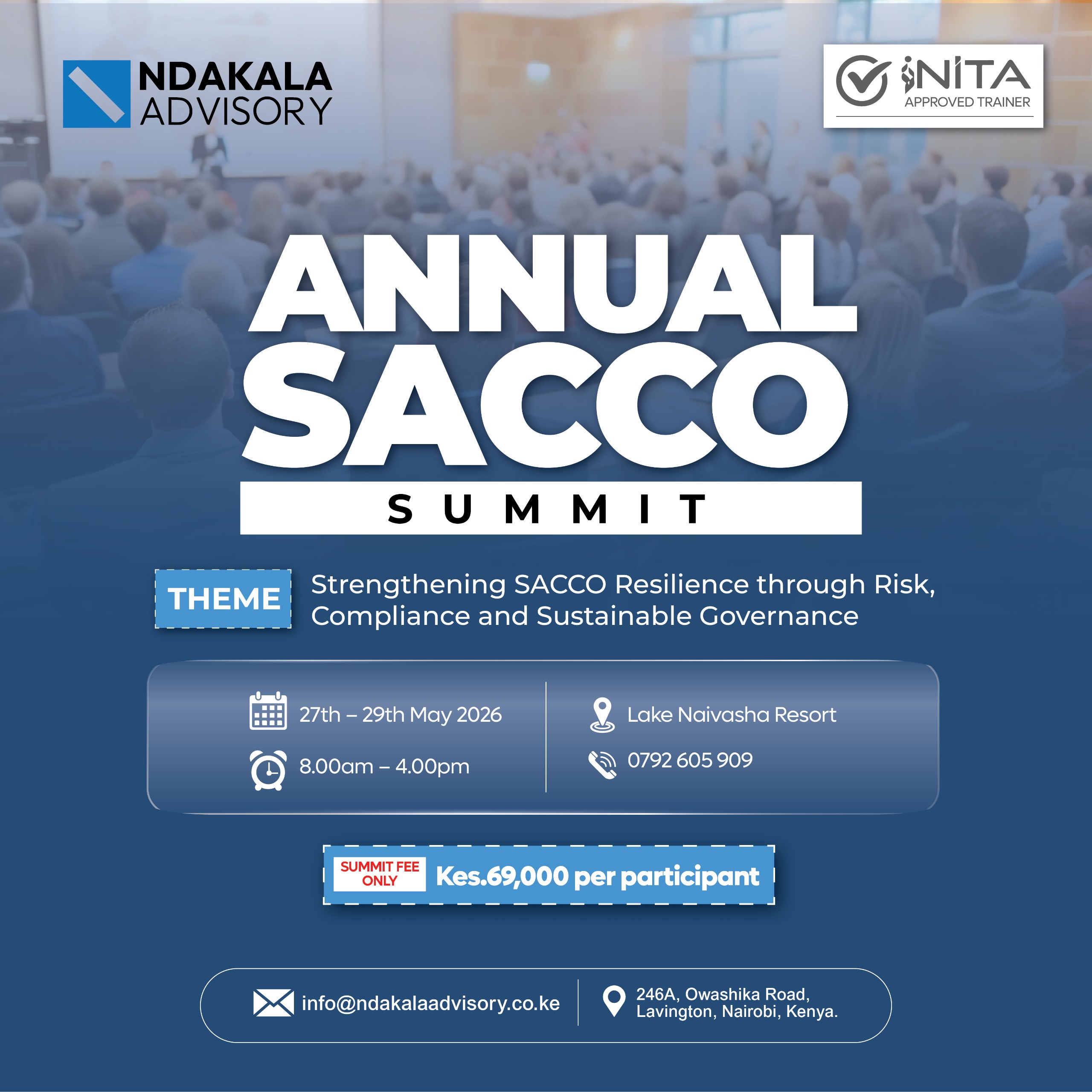 Annual SACCO Summit 2026 Poster